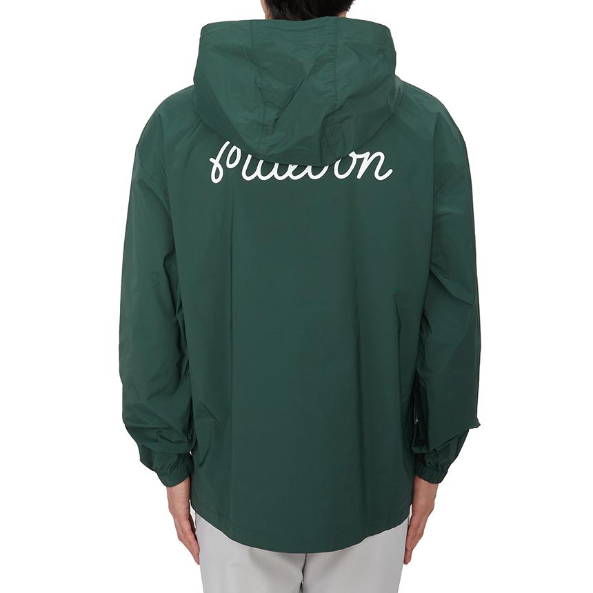 malbon Evergreen Mens Hooded Anorak Golf Jacket ME0037 EVG