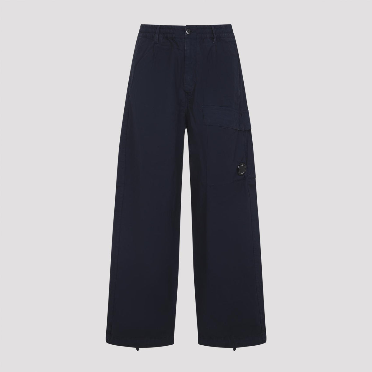 CP Company Cotton Blend Cropped Trousers for Men