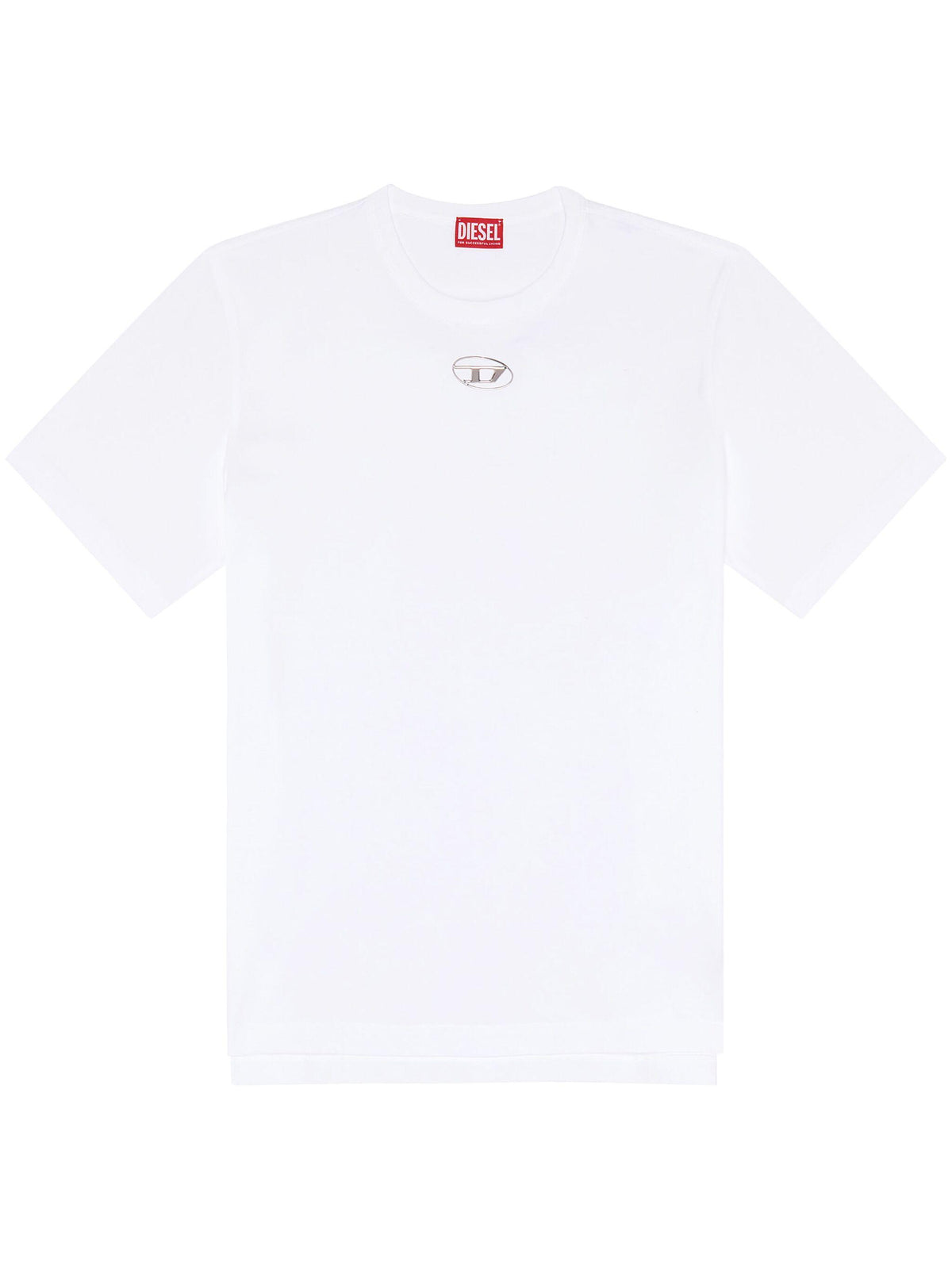 DIESEL Short Sleeve Cotton T-Shirt Men’s Black