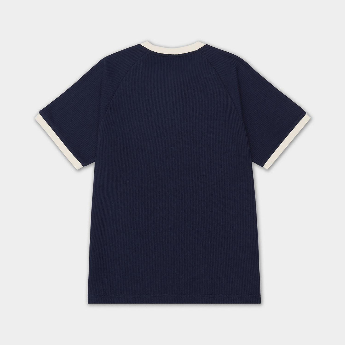 Adidas Waffle 3-Stripes Short Sleeve T-Shirt Navy Unisex KW7443