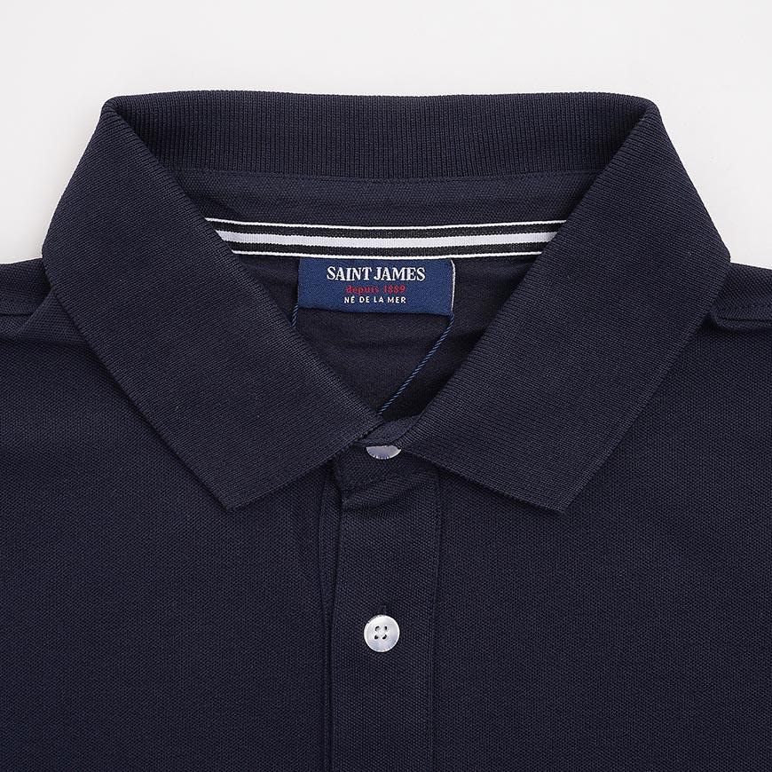Saint James RAYAN III Marine Polo Shirt for Men