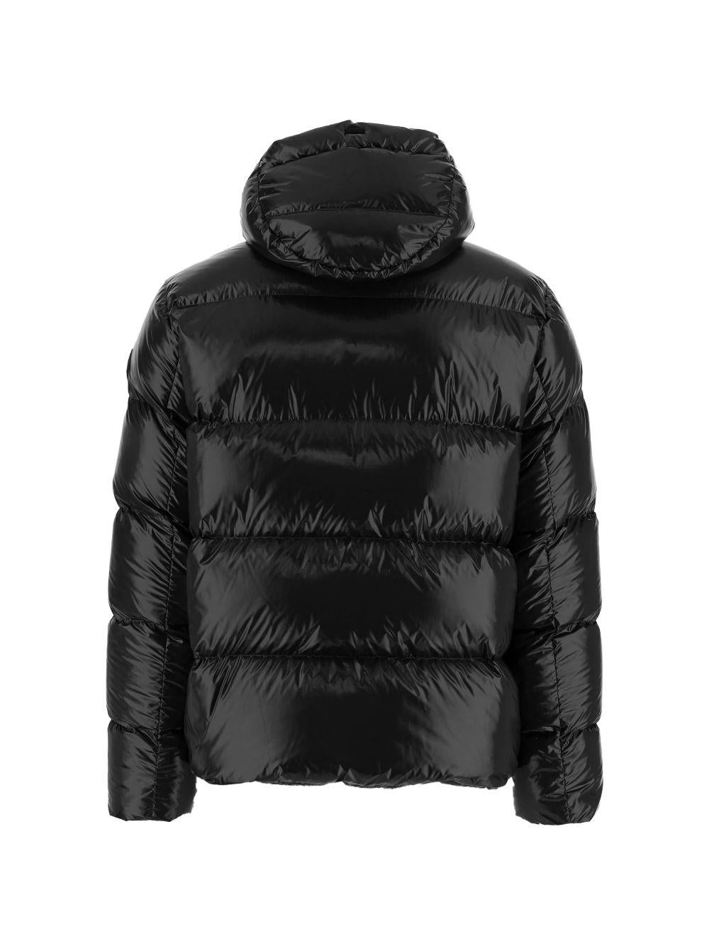 Herno Black Down Puffer Jacket for Men