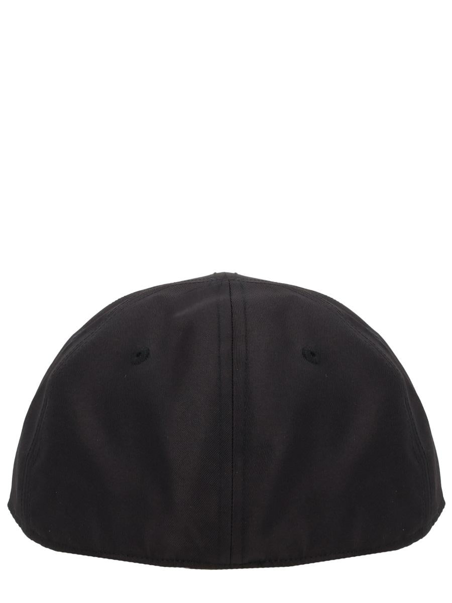 CP Company Black Cotton Baseball Cap