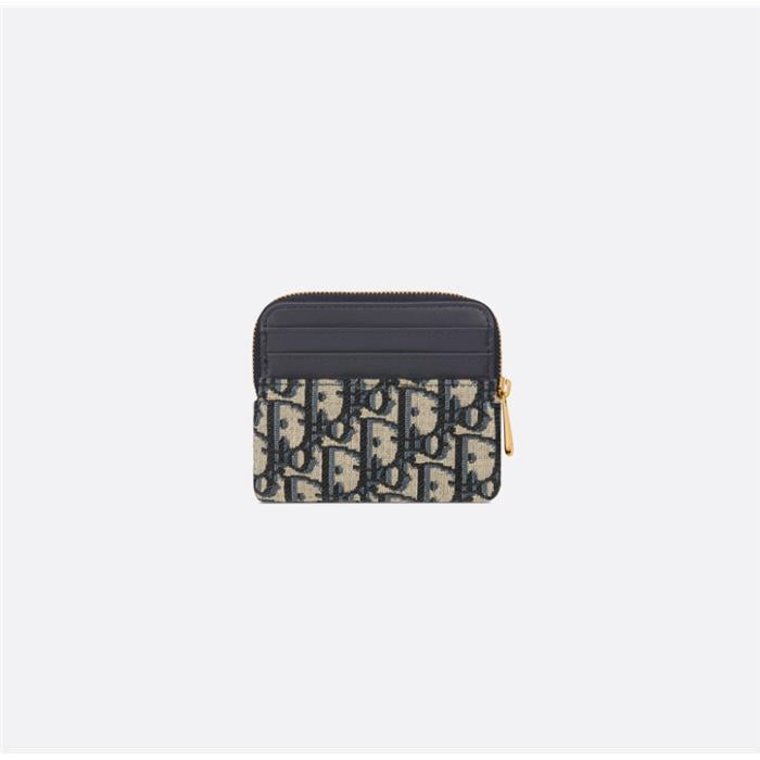 DIOR 30 Montaigne Lavender Leather Compact Wallet S2309UTZQ