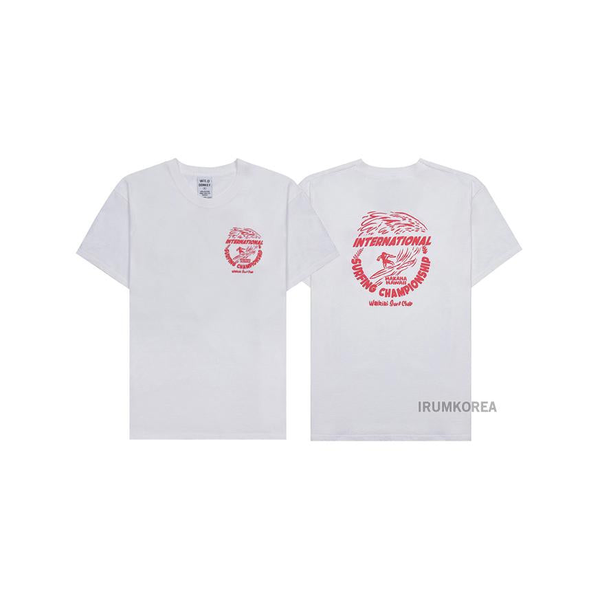 Wild Donkey Unisex Makaha T-Shirt White