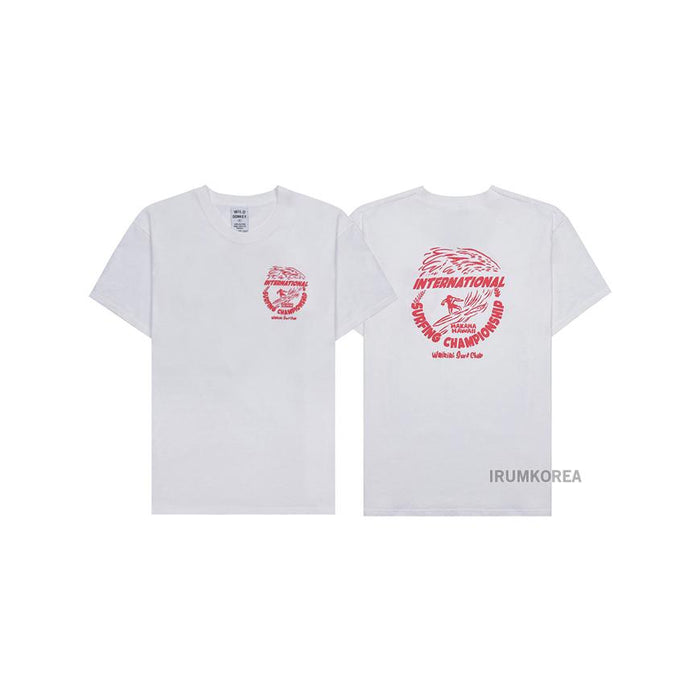 Wild Donkey Unisex Makaha T-Shirt White
