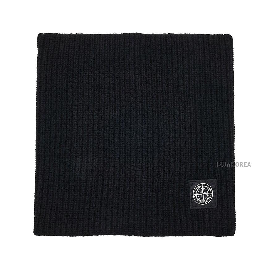 STONE ISLAND Fisherman's Ribbed Knit Unisex Neck Warmer K2S15N200002 S00N6 V0029