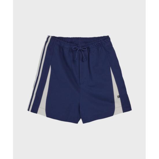 Y-3 Dark Blue Logo Short Pants for Men YY3M251PRSR 065