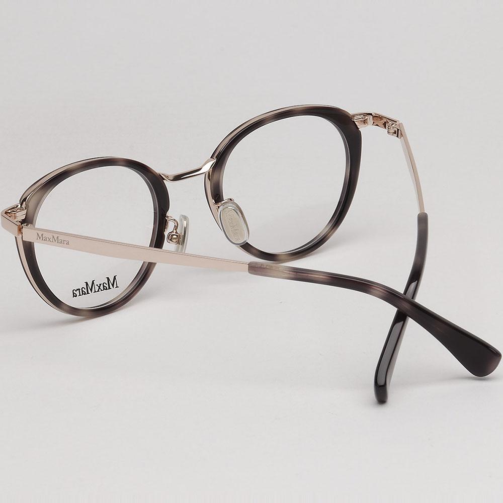 Max Mara Asian Fit Round Eyeglasses Unisex Fashion Accessory MM5167 D 055