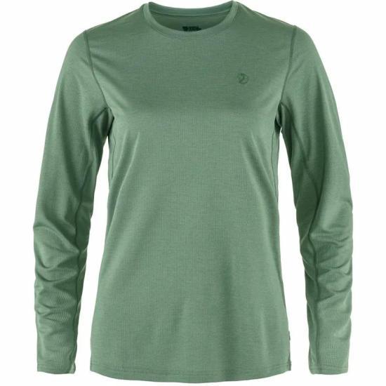 Fjallraven Patina Green Long-Sleeve Sweatshirt for Men 146001 61614