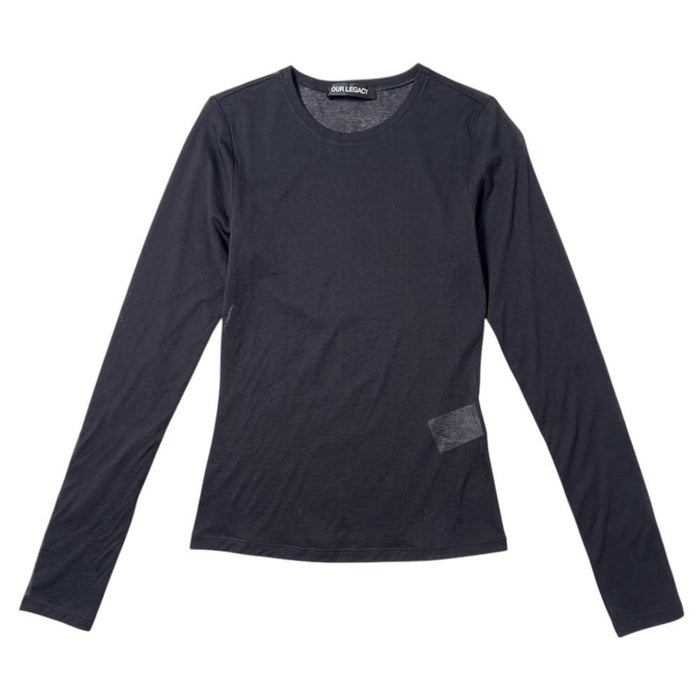 OUR LEGACY Stocking Jersey Super Slim Long Sleeve T-Shirt