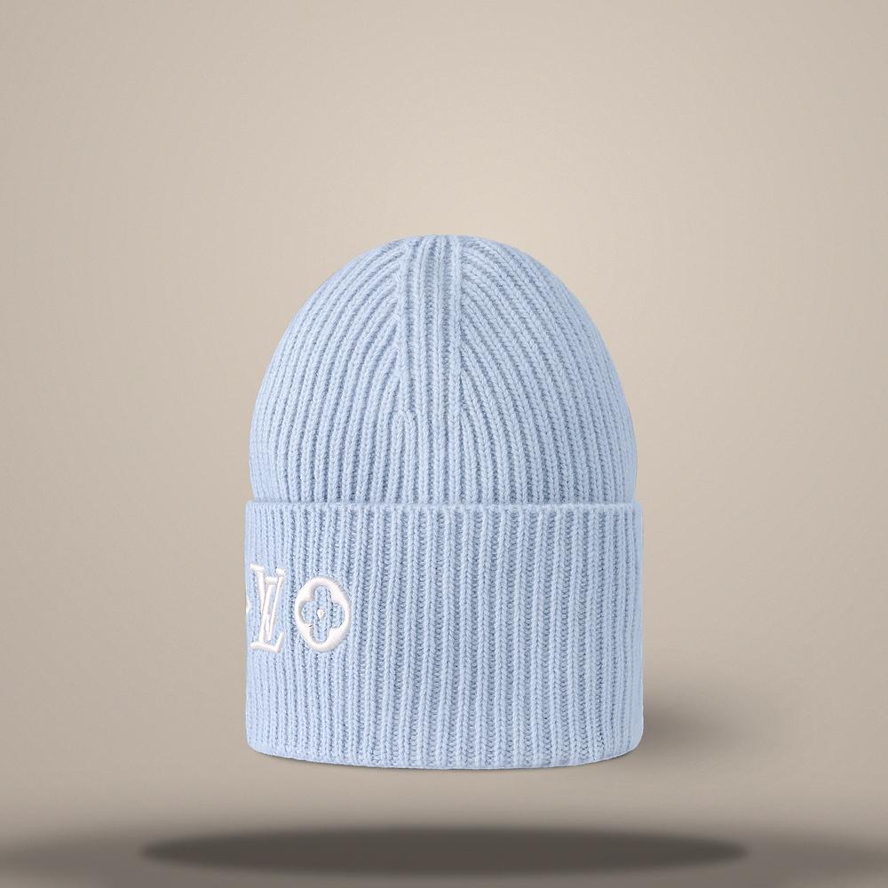 Louis Vuitton Blue Sky Knit Beanie Hat