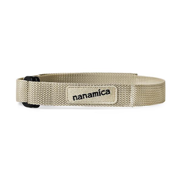 nanamica Unisex Adjustable Nylon Belt SURF209E BE