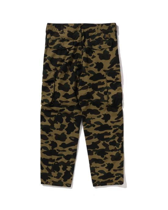 BAPE Straight Pants Green Classic Trousers Men 0ZXPTM008521 PGRX