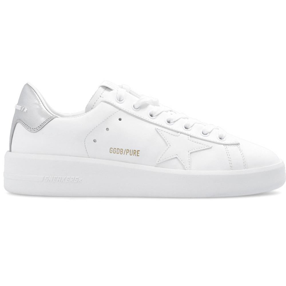 GOLDEN GOOSE Purestar Low-Top Sneakers White Leather