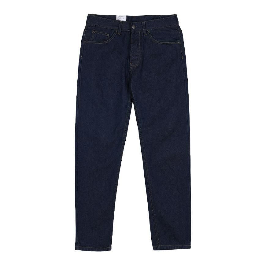 CARHARTT WIP Newel Pants for Men Classic Trousers Gray Cotton