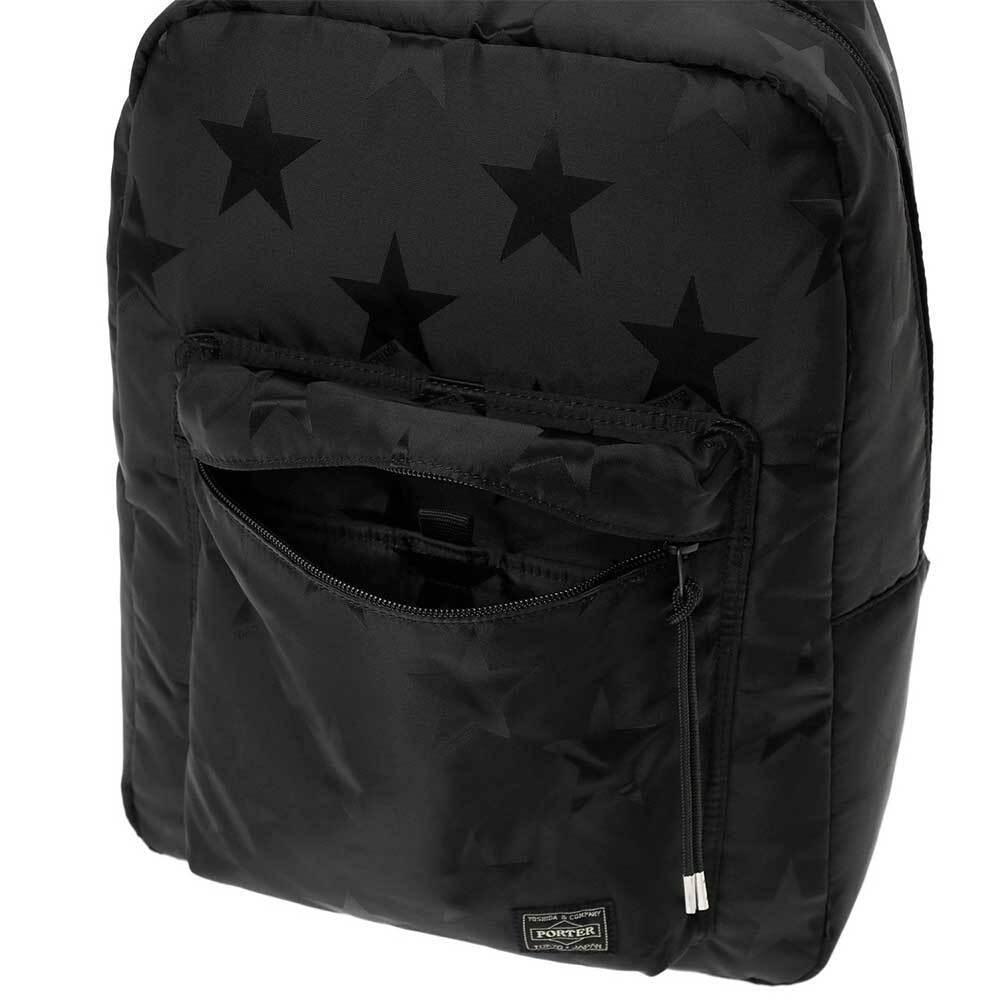 PORTER Flag Unisex Backpack Black 381 16837
