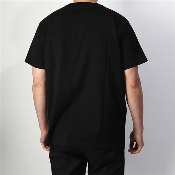 GIVENCHY Logo Contrast Short Sleeve T-Shirt Black