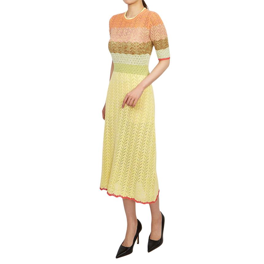 Vanessa Bruno Women’s Short Sleeve Long Dress