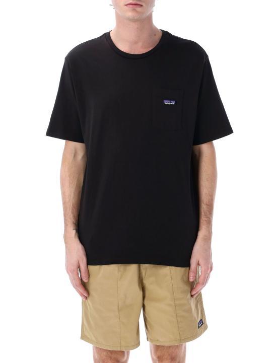 patagonia Black Short Sleeve T-Shirt for Men