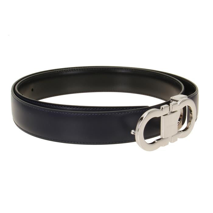 Ferragamo Gancini Reversible Leather Belt