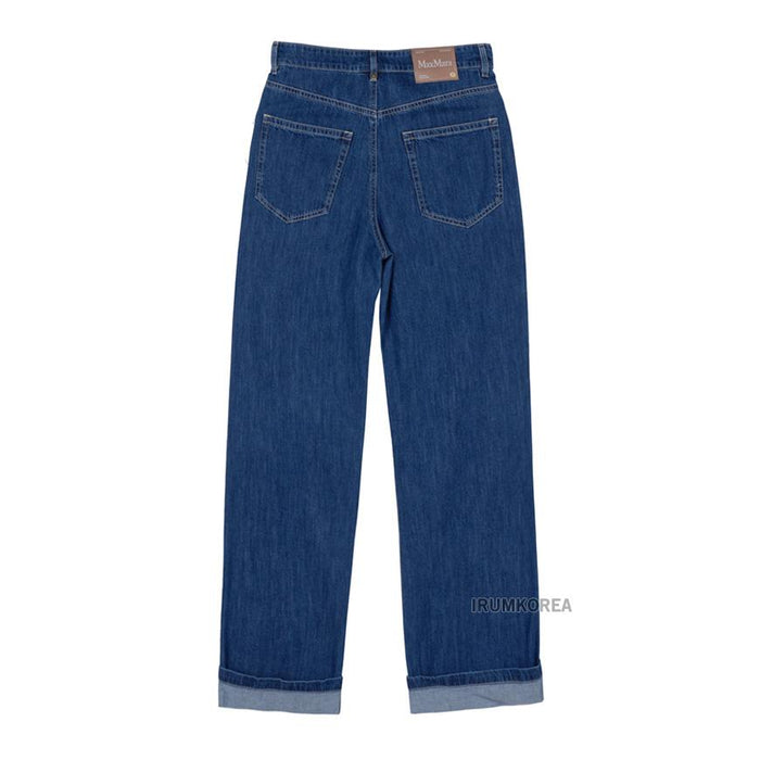 Max Mara Elese Denim Classic Pants for Women ELES 002