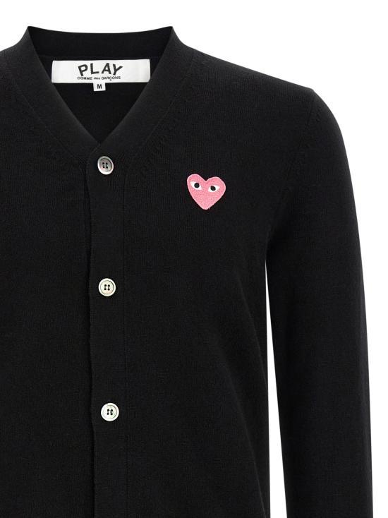 Comme des Garcons Black Wool Cardigan Men’s