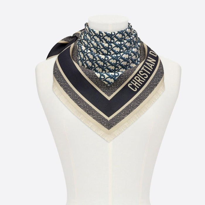 DIOR Oblique 70 Square Scarf 15DOB070I600