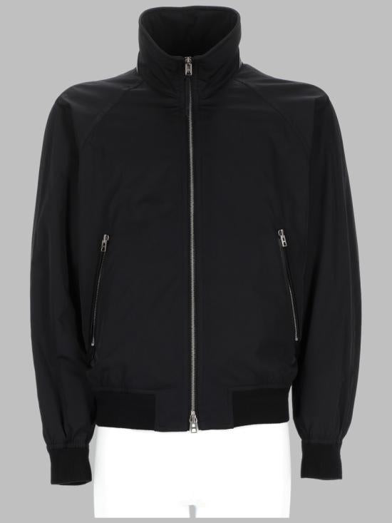 TOM FORD Mens Bomber Jacket OBS073 FMN064 NAA BLACK DOM