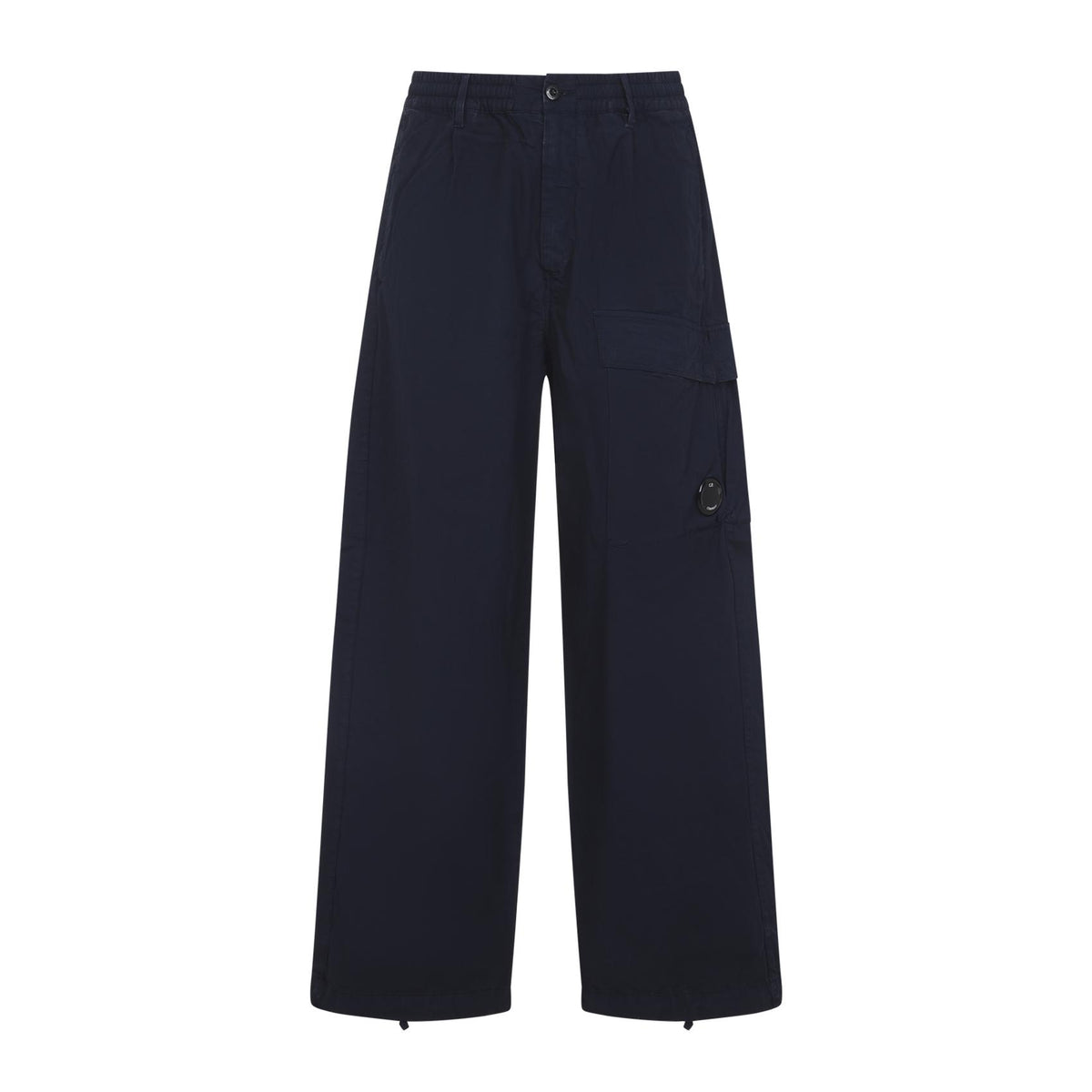 CP Company Cotton Blend Cropped Trousers for Men