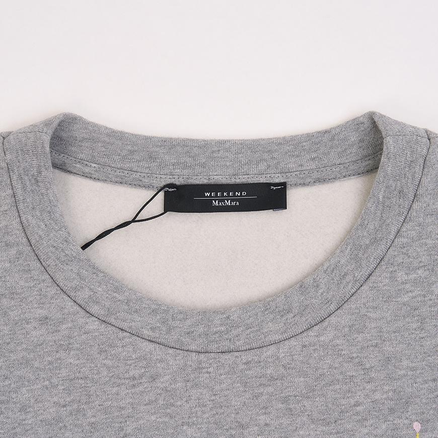 Max Mara Women’s Cotton Sweatshirt with Bear Motif GOMMOSO 001
