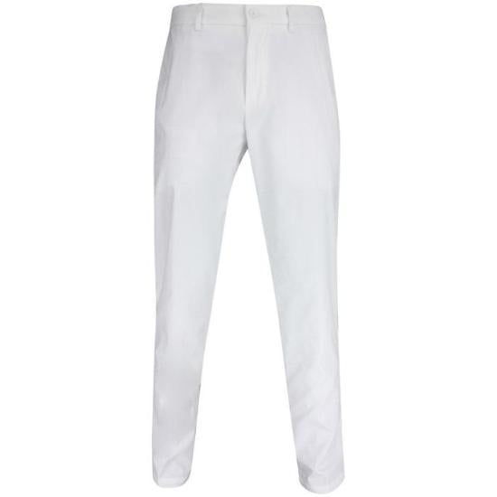 HUGO BOSS Straight Pants White Men's Classic Trousers