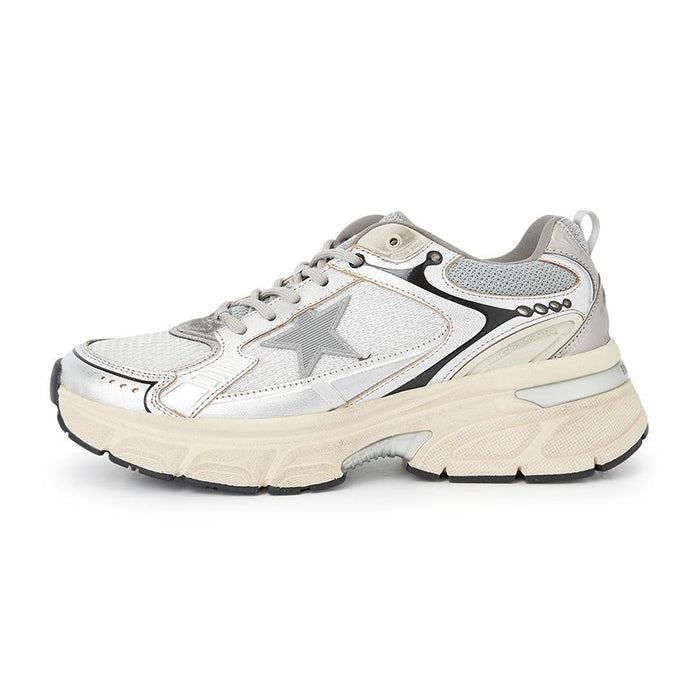 GOLDEN GOOSE Lightstar Leather Low-Top Sneakers for Men