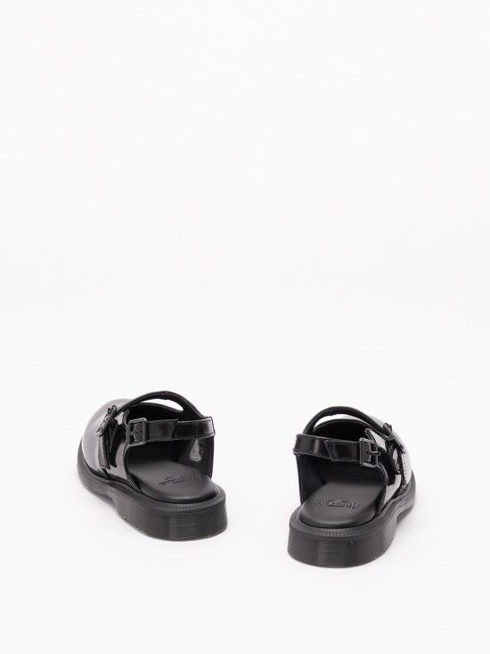Dr.Martens Madeleine Mary Jane Sandals Black Leather