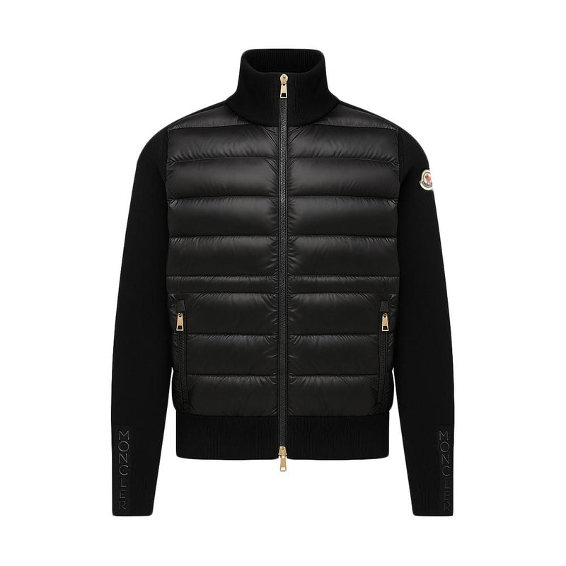 Moncler Wool Mix Lightweight Down Jacket Black 9B00056 M1131 999