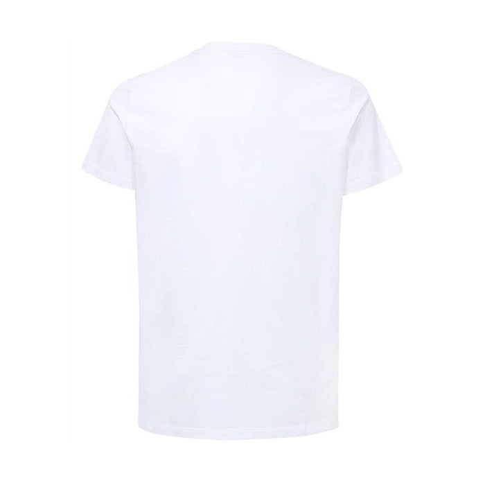 Moncler Double Logo T-Shirt White Men’s Cotton Top