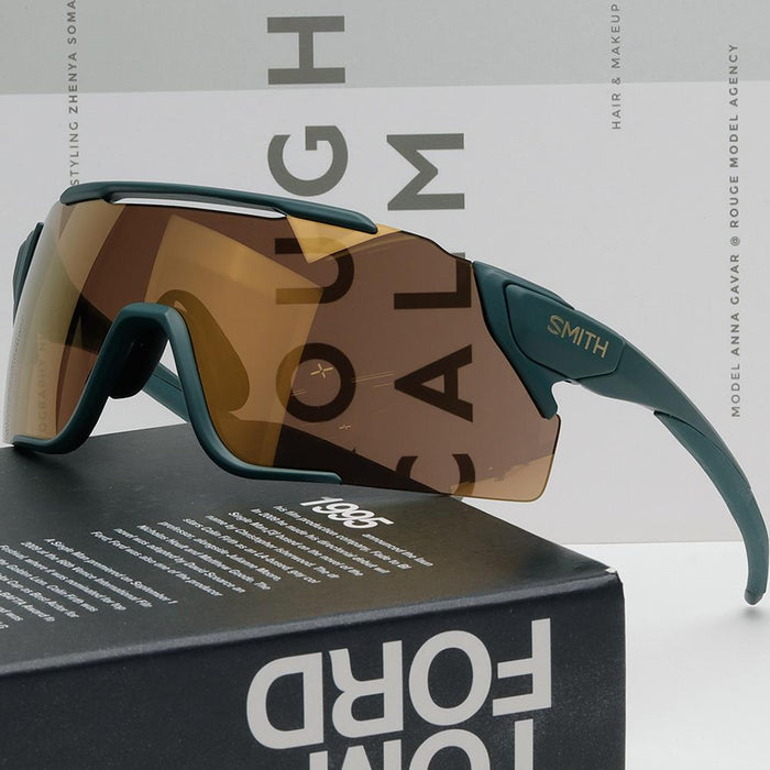 SMITH Mirror Lens MTB Sports Sunglasses with Interchangeabl ATTACK MAG MTB 1ED0K