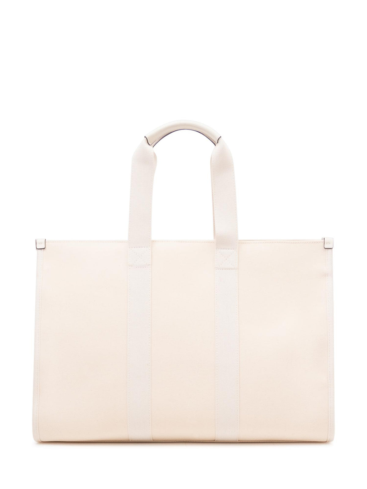 Moncler Leather Tote Bag White Men’s Handbag