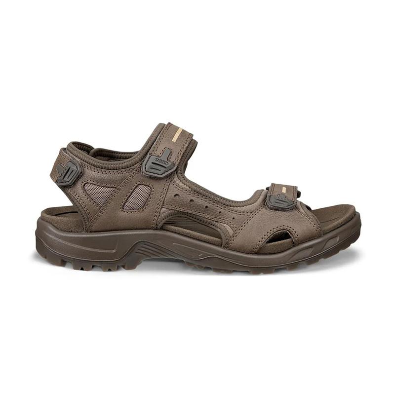 ecco Offroad Men’s Sandals Black Leather Outdoor Sandals