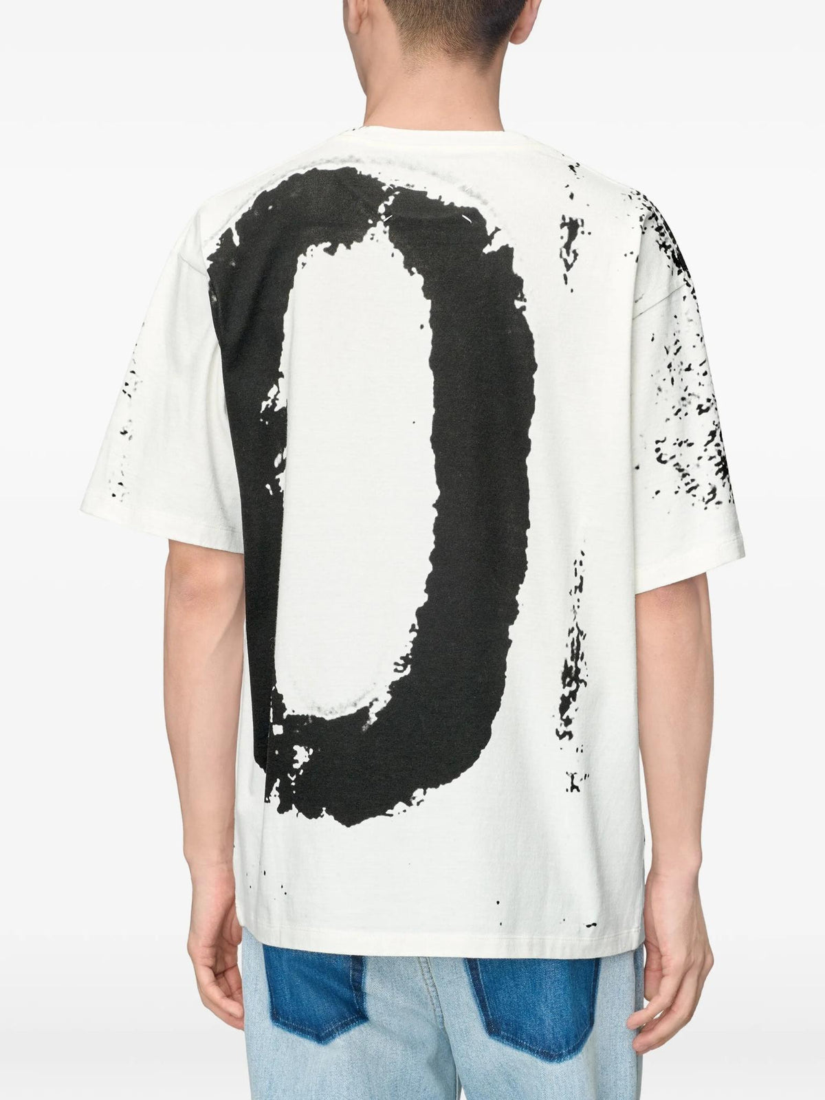 Maison Margiela Short Sleeve Cotton T-Shirt Black Men