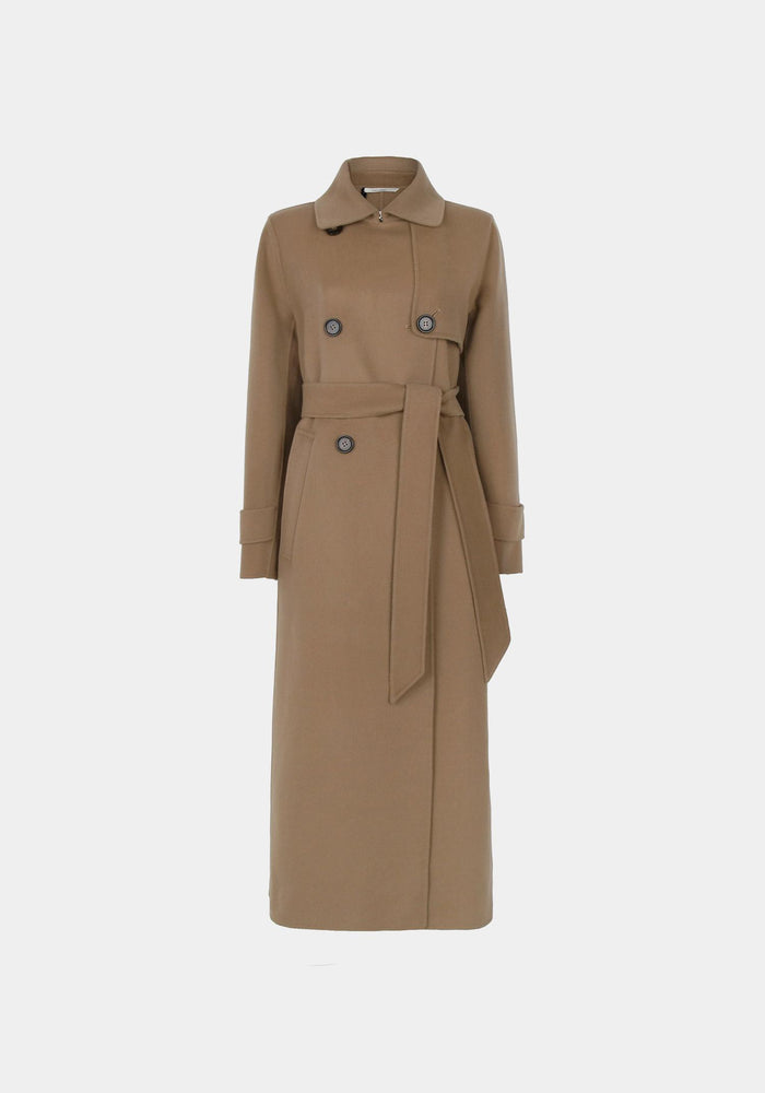 Max Mara Camel Wool Coat 2529016041 SEM 045