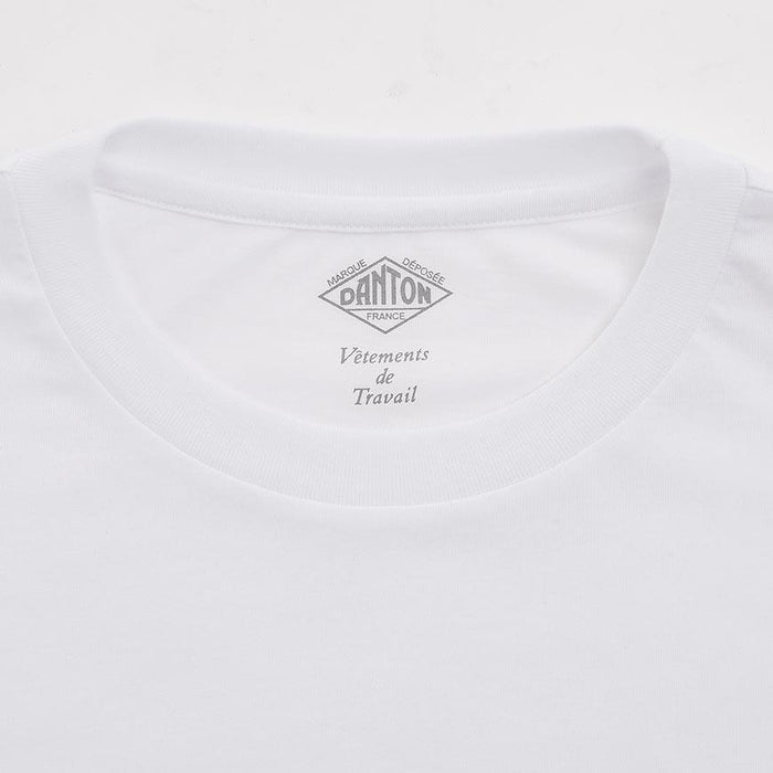 DANTON Men’s Short Sleeve Inner T-Shirt C0196 CVT WHITE