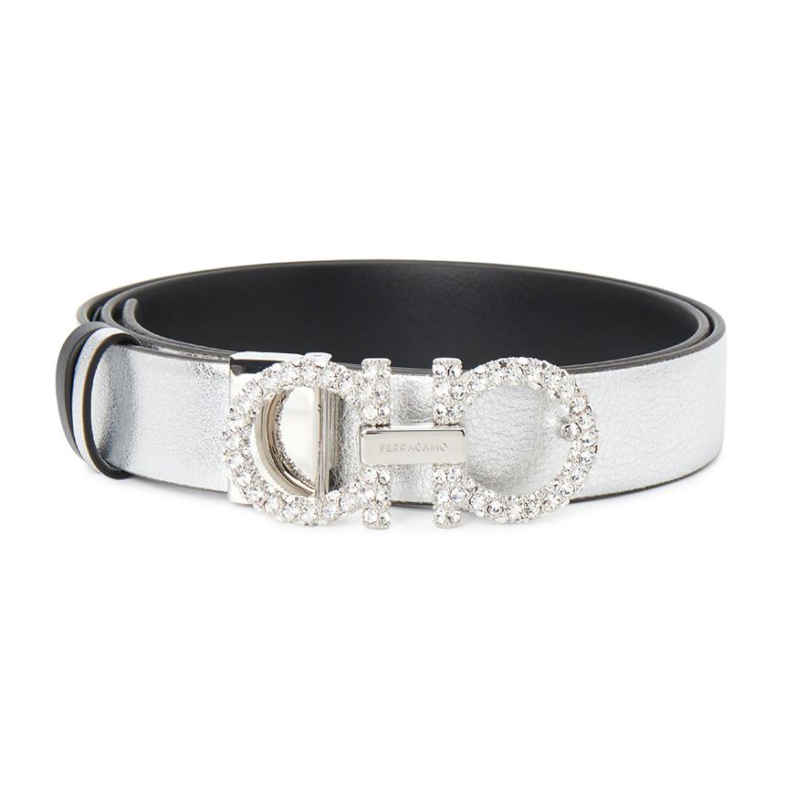 Ferragamo Women’s Reversible Leather Belt Pre-Cut 23B727 0746845
