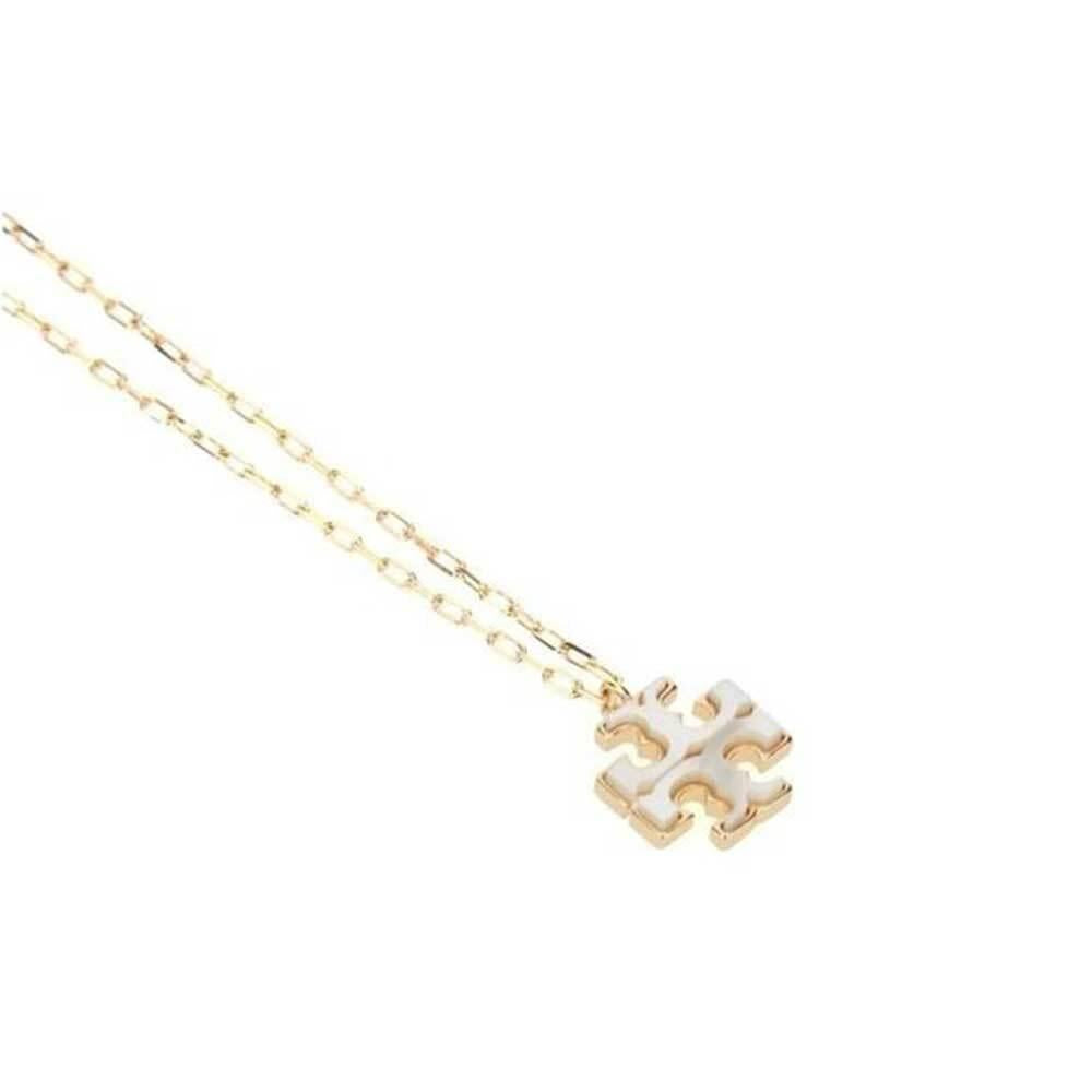 Tory Burch Moondance Mother of Pearl Pendant Necklace 170626 700