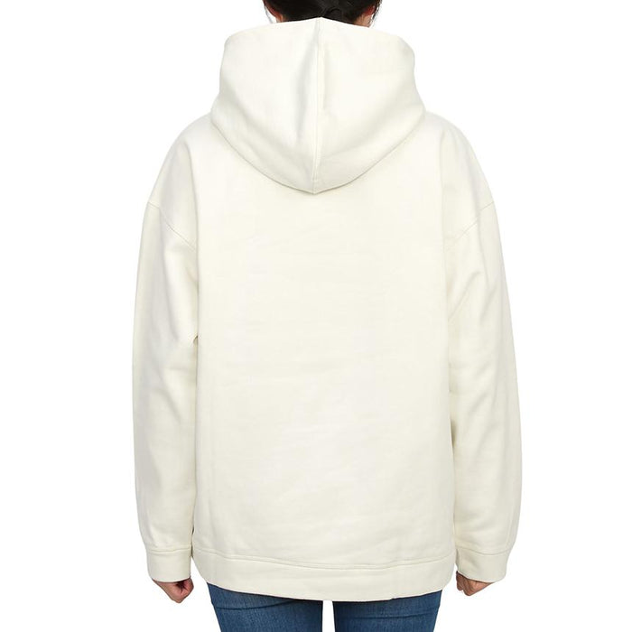 GANNI Fleece Lined Hoodie Sweatshirt
