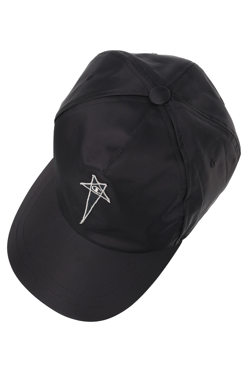Rick Owens x Champion Nylon Baseball Cap Black CM01E6201 CHNY 09