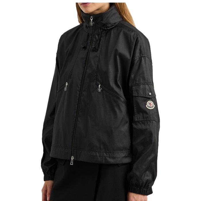 Moncler HEMAR Women’s Windbreaker Jacket Black
