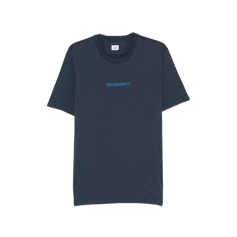 CP Company Cotton Short Sleeve T-Shirt Navy Men’s