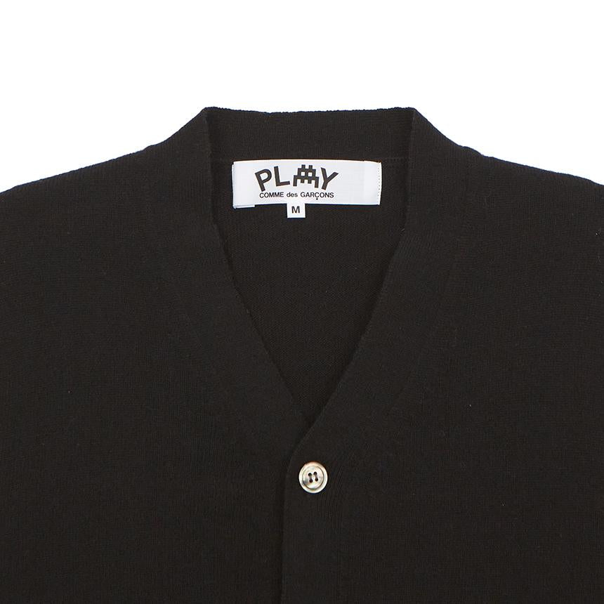 Comme des Garcons Invader Double Wappen Unisex Knit Cardigan AZ N088 051 1