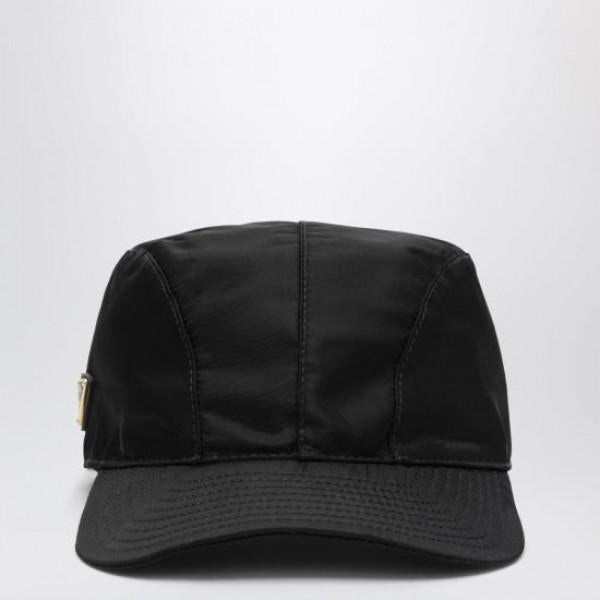 PRADA Re-Nylon Baseball Cap Black